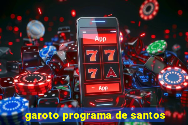 garoto programa de santos